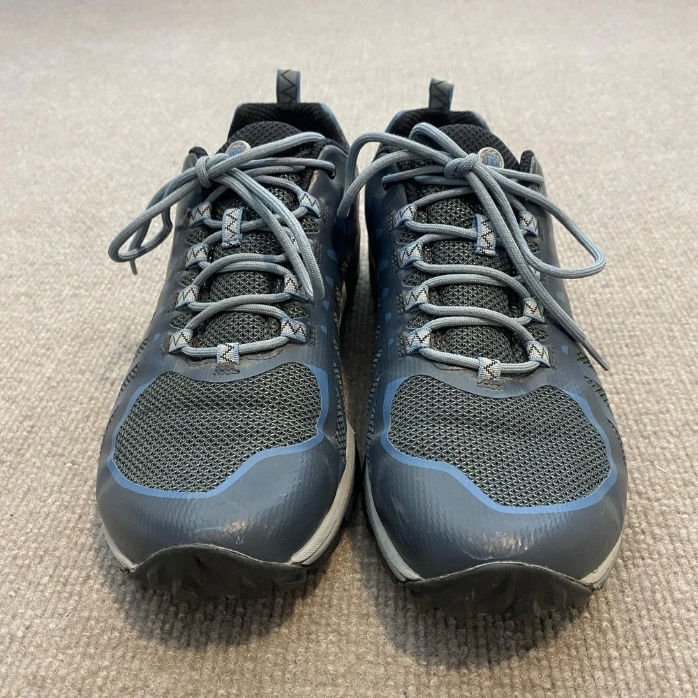 Merrell Shoes‎ Womens Size 10 Gray Mesh Cushioned Trail Running Sneakers J599552